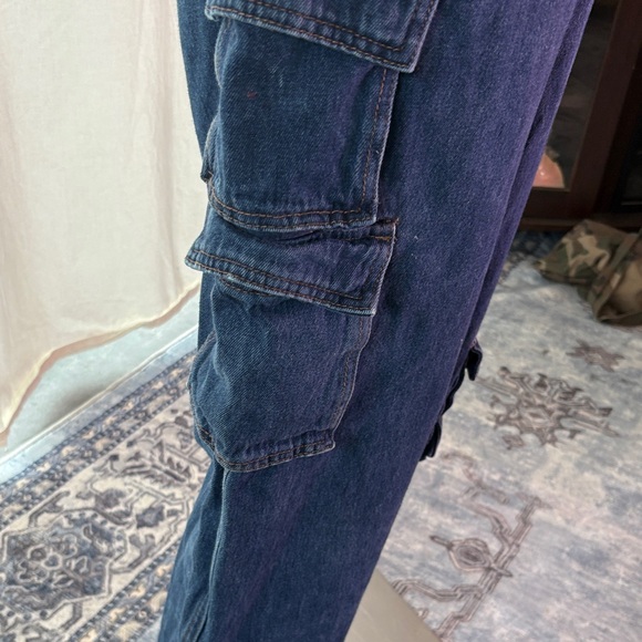 Empyre Dark Blue Women's Cargo/Skater Jeans - Picture 3 of 7